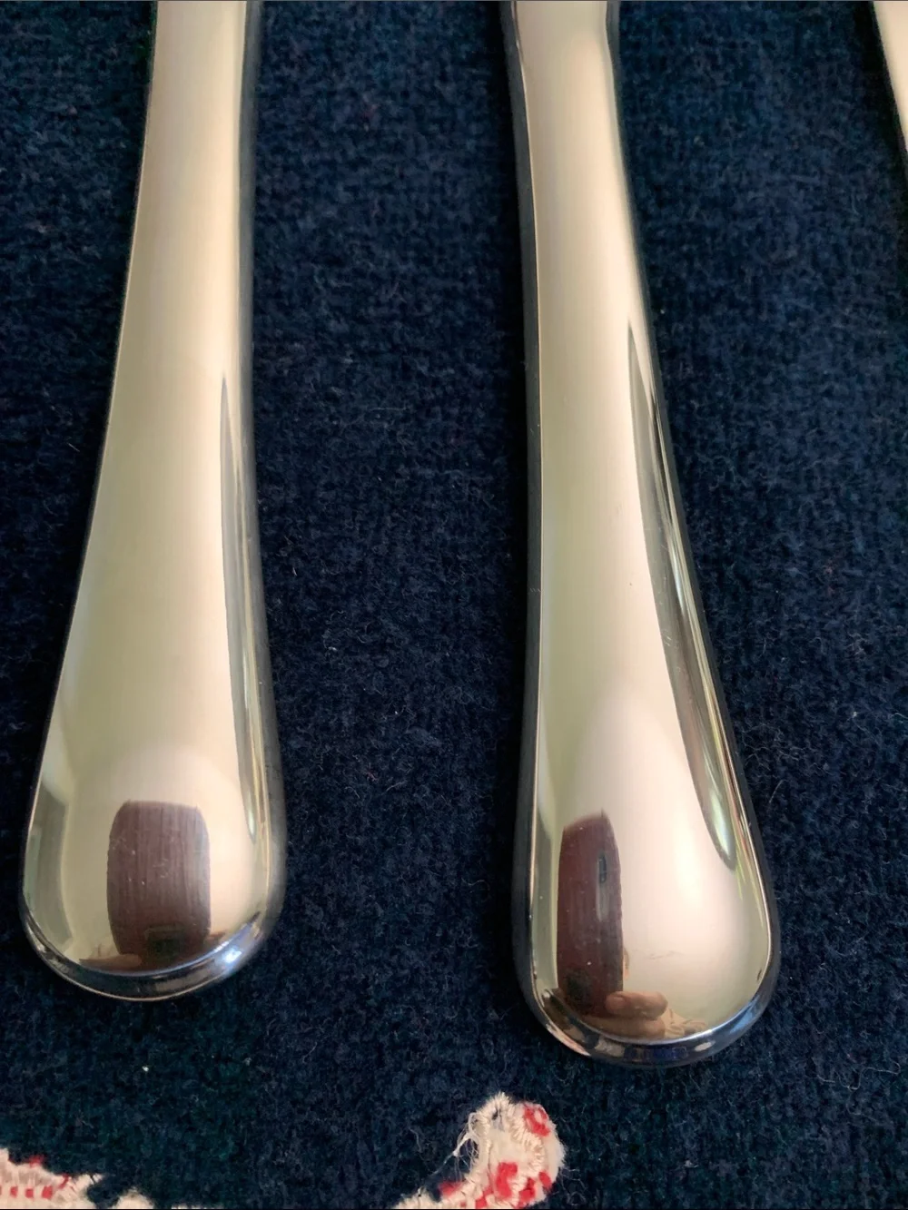 Wallace Picasso pattern Dinner Knife S/6- Polished Glossy Finish